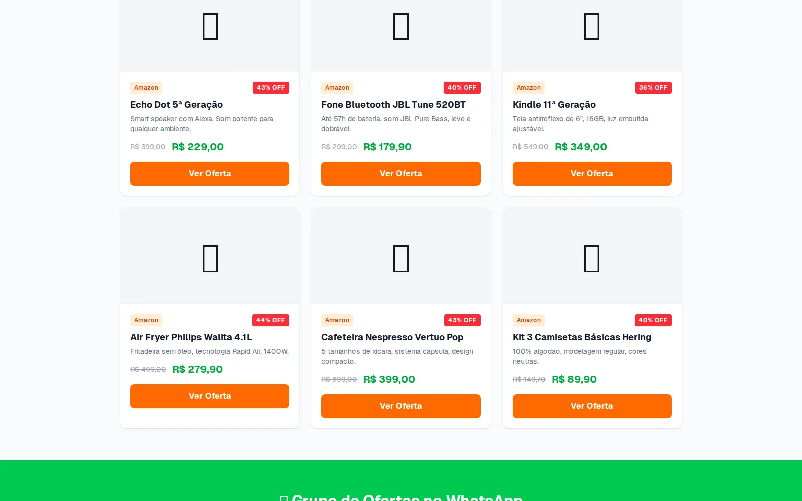 Catálogo de ofertas